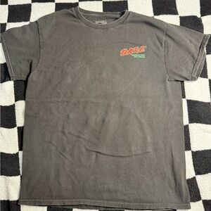 DARE Men's Medium Regular Fit Short Sleeve Graphic Print Logo T-Shirt Black